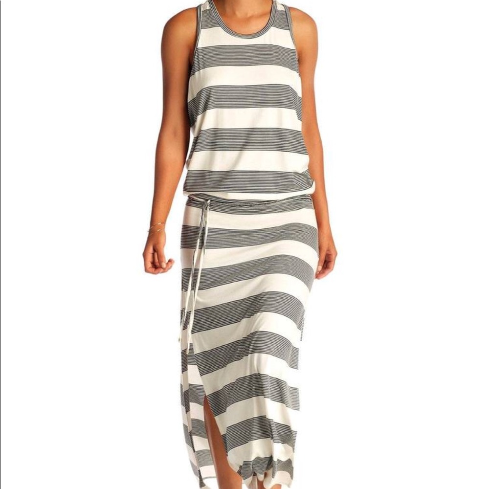 Vitamin A Island Maxi Nomad stripe and Blk SZ M